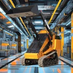 TK400 Mini Loader Skid Steer Loader